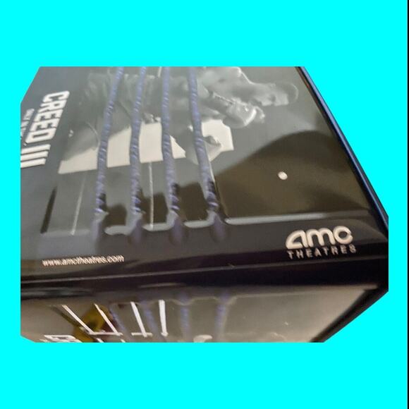 Creed III Tin Popcorn Metal Tin Bucket AMC Exclusive Michael B. Jordan US Seller - Picture 6 of 9